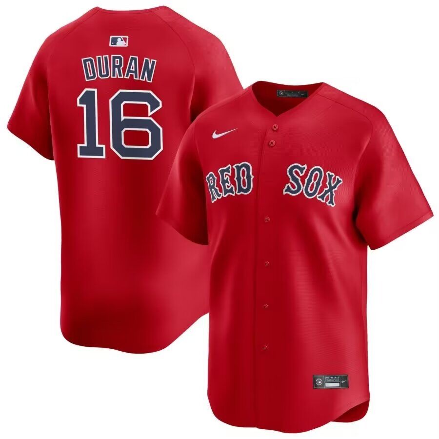 Men Boston Red Sox #16 Duran red Game 2024 Nike MLB Jersey